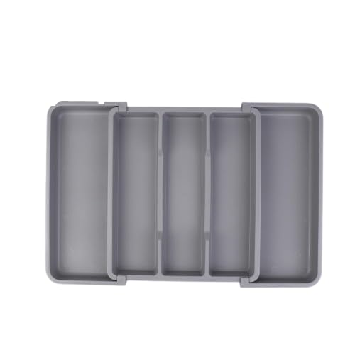 Bandeja expandible para utensilios de cocina, organizador de cubiertos para cajones de cocina, soporte ajustable para cubiertos