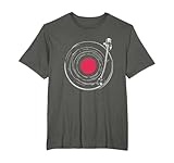 Vintage Discos Tocadiscos Música - Retro Vinilos Camiseta