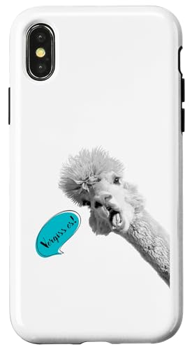Forget It Funny Talking Sweet Alpaca �X�}�z�P�[�X iPhone X/XS �p