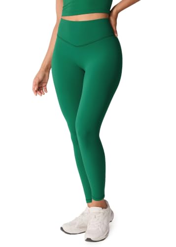 Image of UNISSU Hugcurve No Front Seam High Waisted Workout Leggings for Women Buttery Soft Yoga Pants Gym Athletic Tights - 25''