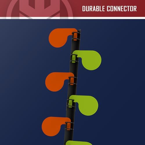 Image of KNINE OUTDOORS 3 /8 inch AR500 Dueling Tree Target 6pc 6 inch Paddles