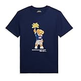 POLO RALPH LAUREN ポロ ラルフローレン ボーイズ Tシャツ Polo ベア ポロベア 323853828 (JP, アルファベット, L, Spring Navy(001)) [並行輸入品]