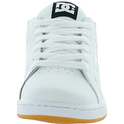 DC Boys Striker Little Kid Leather Skate Shoes White 1 Medium (D) Little Kid2