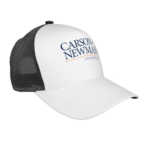 Carson Newman University Hat Adjustable Washable Adult Curved Brim Mesh Baseball Cap Black