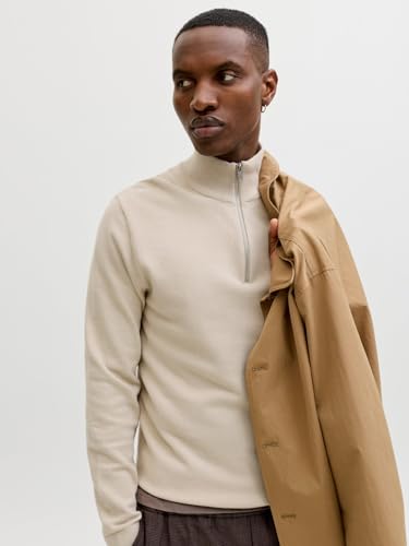 JACK & JONES Jprblamilano Spring Knit Half Zip Sn – Ansicht 6