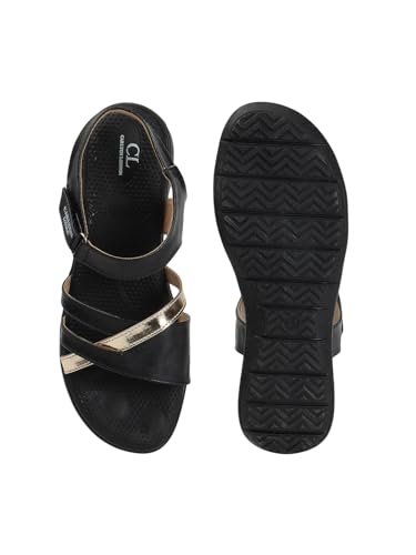 Image of Carlton London women's Lightweight Comfort Wedge Heel Back strap Sandals