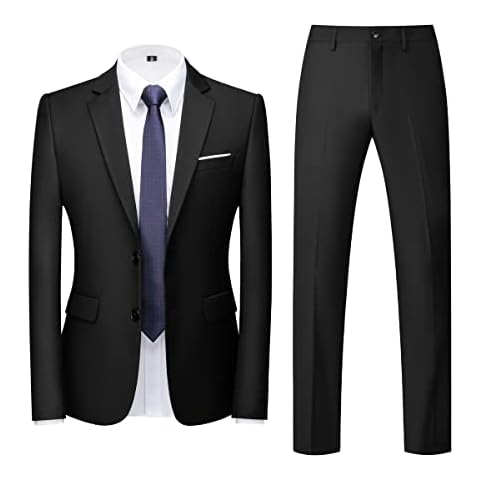 Allthemen 2 Piece Regular Fit Suit Cover