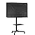 Andacar Mobile TV Stand Cover for 45-60 Inch Mobile TV Cart, Waterproof Outdoor TV Cover Dustproof TV-Screen Covers Only