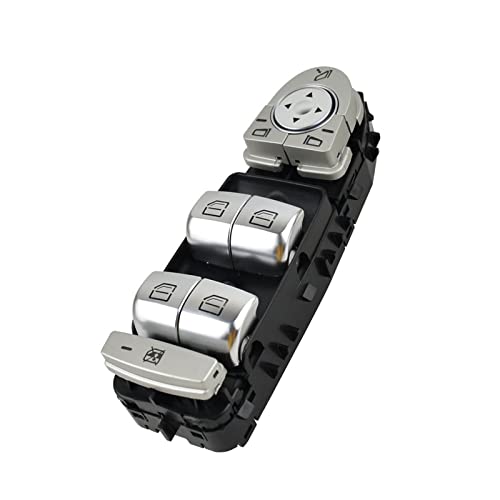 Bouton interrupteur de vitre pour Mercedes AMG W205 finition noire