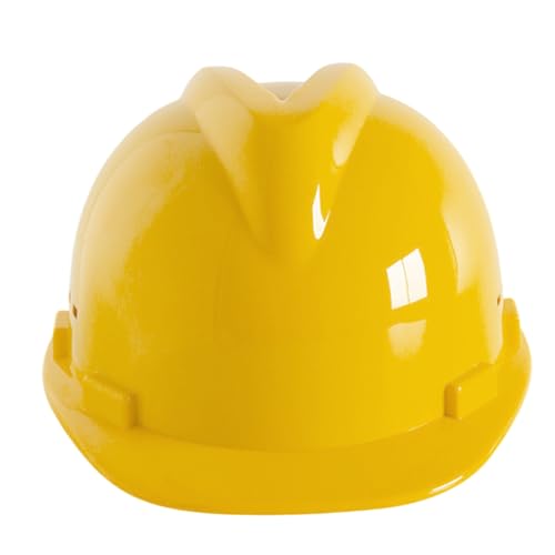 Bexdug Casco duro de seguridad, equipo de protección, cómodo casco duro ventilado, protector de cabeza ajustable, equipo de construcción para mayor seguridad en el trabajo