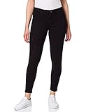 nachhaltige Jeans VERO MODA Damen VMHONNISEVEN MR Slim Push UP ANK Pant GA Jeans, Black, M / 32