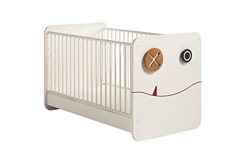 now! by hülsta minimo Babybett mit Federholzrahmen + Kommode in...