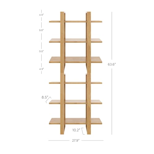 Nathan James Floating Wall Book Shelves, 3-Tier Display Shelf, Decorative Modular Shelf in Solid Wood for Bedroom, Nursery, Bathroom or Kitchen, Set of 2 by Nathan James - Image 4