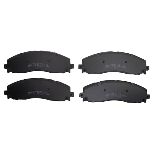 Image of TRQ Rear Brake Pad & Rotor Kit Ceramic Premium G-Coated Compatible with 2017-2021 Ford F-350 Super Duty