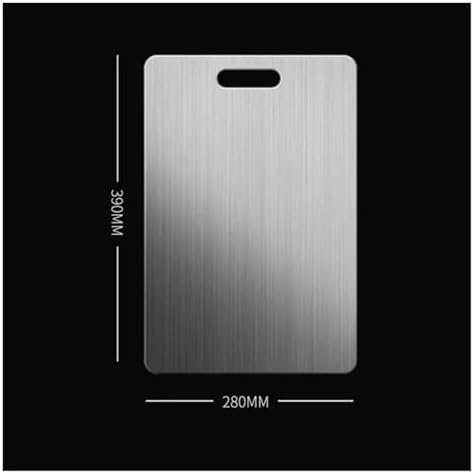 Miniatura 4 de Stainless Steel Cutting Board Kitchen Stainless Steel Heavy Duty Cutting Board for Kitchen Cutting Board Multi Functional Household Cutting Board,