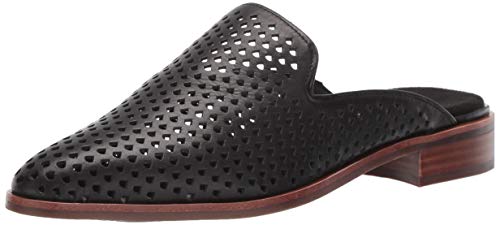 Aerosoles Women's East Coast Oxford Flat Black Leather 8.5 M US