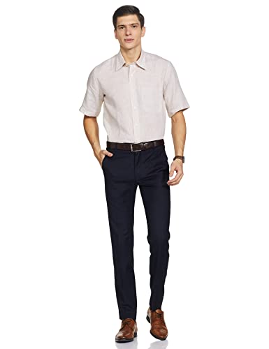 Image of Raymond Men's Solid Regular Fit Shirt