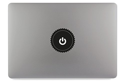 Power Button An Aus Knopf Kreis Rund mit Kranz