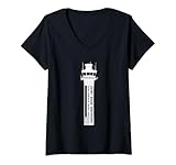 Womens ADW Joint Base Andrews Airport Art Design KADW Pilot V-Neck T-Shirt