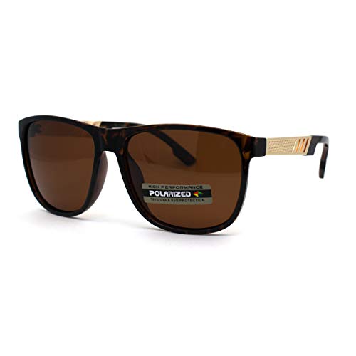 SA106 Antiglare Polarized Mens Designer Horn Rim Mod Sunglasses