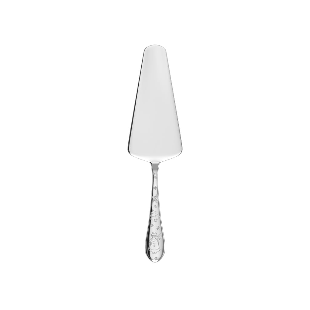 Villeroy & Boch - Toy's Delight Cake Slice Silver, Dishwasher-Safe, Christmas Cutlery, Cake Slice, Serving Cutlery, Christmas Pattern, Stainless Steel