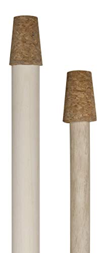 Windhager Rosenkugel-Korken, Ersatzkorken für Gartenkugel, 3 Stück für 12-16 cm Kugeln, 3 x 13 x 13 cm