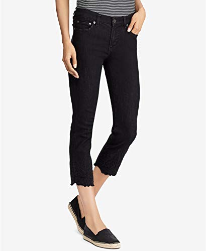 Lauren Ralph Lauren Womens Embroidered Mid-Rise Skinny Jeans2
