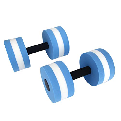 Set de 2 mancuernas de agua para ejercicio acuático miniatura 2
