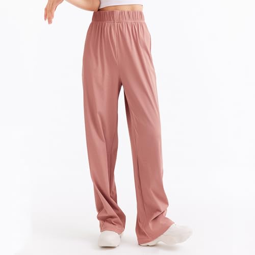 Women's Wide Leg Pants Summer Lounge Pants Street Casual Trousers for Woman UPF50+ Pants4