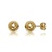 14 Karat Yellow Gold Ball Earrings