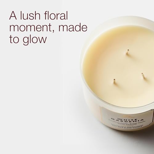 Bath & Body Works 3-Wick Candle, White Gardenia, Soy Wax Blend - image 2