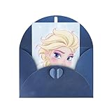アナと雪の女王 誕生日グリーティングカード 祝福ポストカード学生ギフトカードメッセージカード お祝いカード カード 記念日 新年 お正月 お誕生日 プリント