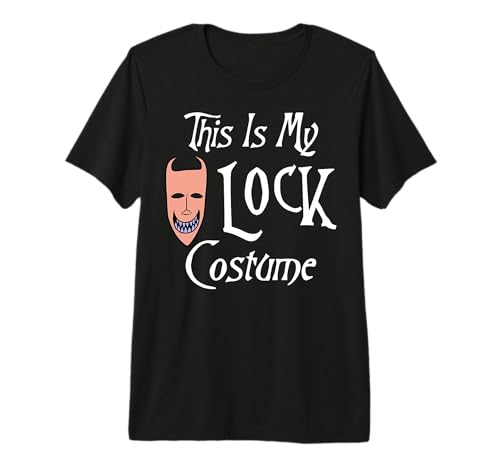 T-shirt Premium Lock L'Étrange Noël de Monsieur Jack confection textile supérieure