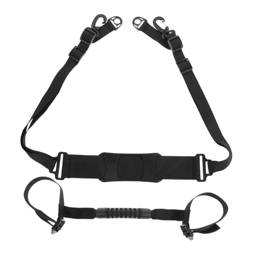 ERINGOGO 厚手で丈夫なスクーターショルダーストラップと携帯用ハンドル 耐久性のある編み込みベルトとプラスチックバックル採用 電動 や折