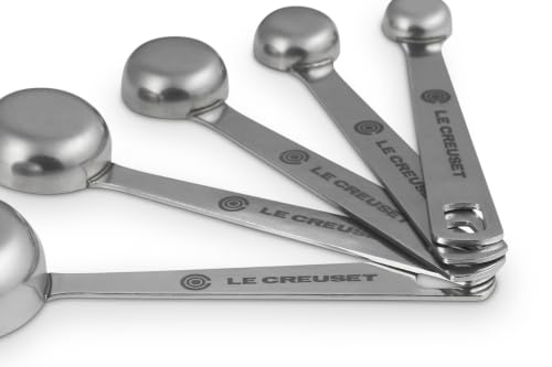Image of Le Creuset Stainless Steel Measuring Spoons, Set of 5