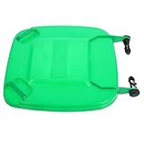 DIKACA Mülleimer Deckel Schutzvorrichtungen Für Mülltonnen Nur Mülleimerdeckel Mülleimerabdeckung Austausch Des Mülleimerzubehörs Müll Kann Der Austausch Von Deckel Aufnehmen Plastik Grün