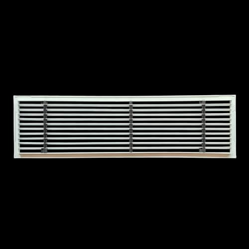 Image of Premium Central air Conditioning Grille- Linear Bar Grilles - Aluminium Powder Coated Grill, Ventilation Grill, Home Grill, ac Jali, Grill for Wall, Sidewall and Ceiling (24 inch * 6 inch)