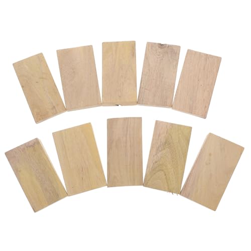GETAJGHSD Cuñas de Fijación de Madera para Mangos de Hachas y Azadas 10 Piezas Accesorio de Mantenimiento para Uso en Jardinería y Carpintería