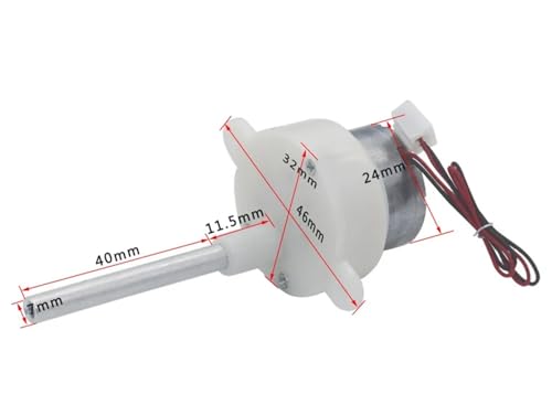 Moteur électrique JS30-300 DC 6V engrenages plastique micro motorisation