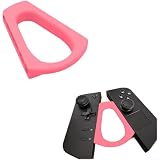 Connettore per controller Go, per accessori da gioco PLA per una migliore stabilità e controllo, design ergonomico, 8,4 x 6,1 x 1,3 cm, bianco (rosa)