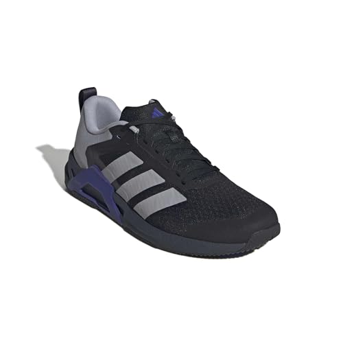 adidas Herren Dropset Control Training Shoes, core Black/Halo Silver/Pure Purple, 50 EU – Ansicht 4