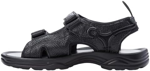 Propét Men's Surfwalker II Sandal, Black, 18 X-Wide US | Image 2