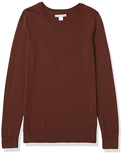 Image of Amazon Essentials Women's Long-Sleeve Lightweight Crewneck Sweater, Flattering (Available in Plus Size)