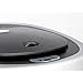 NINESTARS DZT-50-9 Automatic Touchless Infrared Motion Sensor Trash Can, 13 Gal 50L, Stainless Steel Base (Oval, Silver/Black Lid)