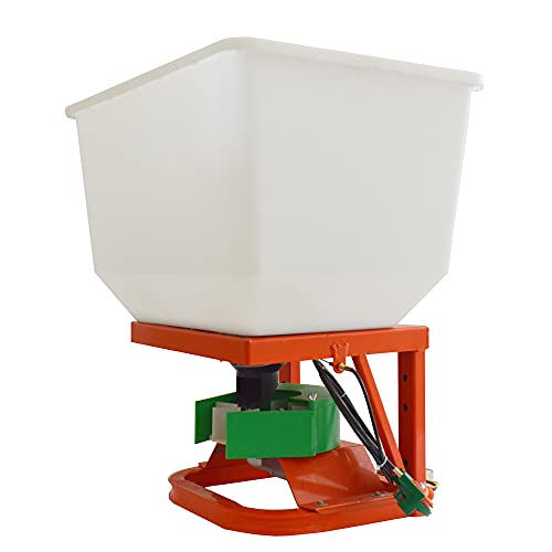 Preasion Atv/Utv Seed Fertilizer Spreader Broadcast Spreader 265Lbs Garden Farmer Tractor Spreader 12V Variable Easy Fix Fertilizer Hopper Dry Material Spreader thumb #3