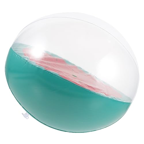 TOYANDONA Inflable De Agua Transparente con Forma De Sandía para Playa Inflador De Globos De Playa Piscina Inflable para Exteriores Saludable Y De PVC