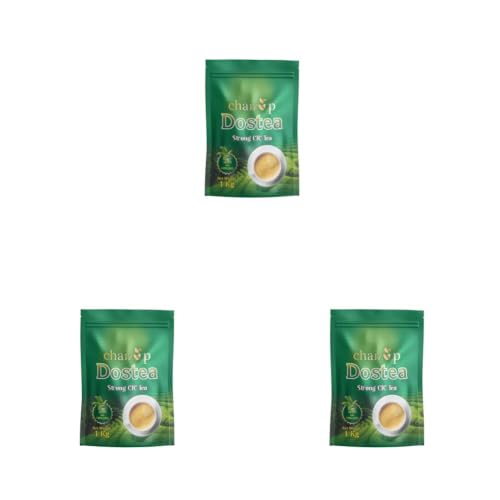 Image of Chaizup Premium Dostea CTC Tea - 1 kg | Loose Leaf Tea | Loose Leaf Blend for Authentic Flavours & Perfect Brew | 1kg (Pack of 3)
