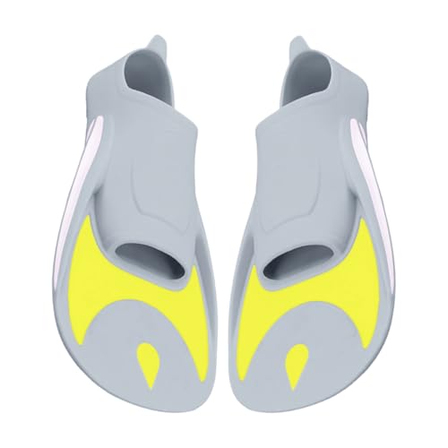 Aletas de natación profesionales, aletas de natación, cómodas aletas de natación, aletas de esnórquel, ajustables, suaves, cómodas, ligeras, accesorios de piscina para niños, surf, buceo, viajes