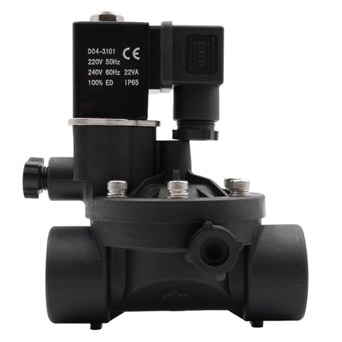 Électrovanne de réglage du débit 3/4" NPT vanne d'eau à commande pilote avec interrupteur manuel
