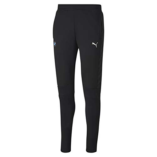 Image of Puma Men's Mid Rise Regular Fit Cotton Track Pants
